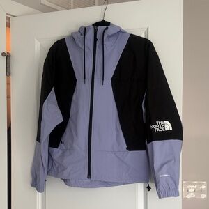 The North Face Black and Lavender Windbreaker